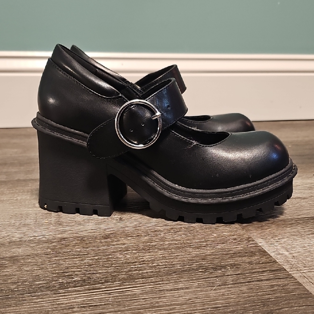 Platform Mary Janes
